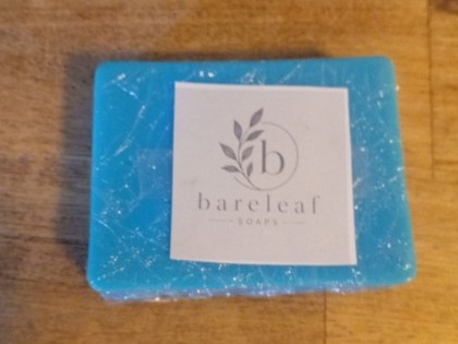 Blueberry soap bar